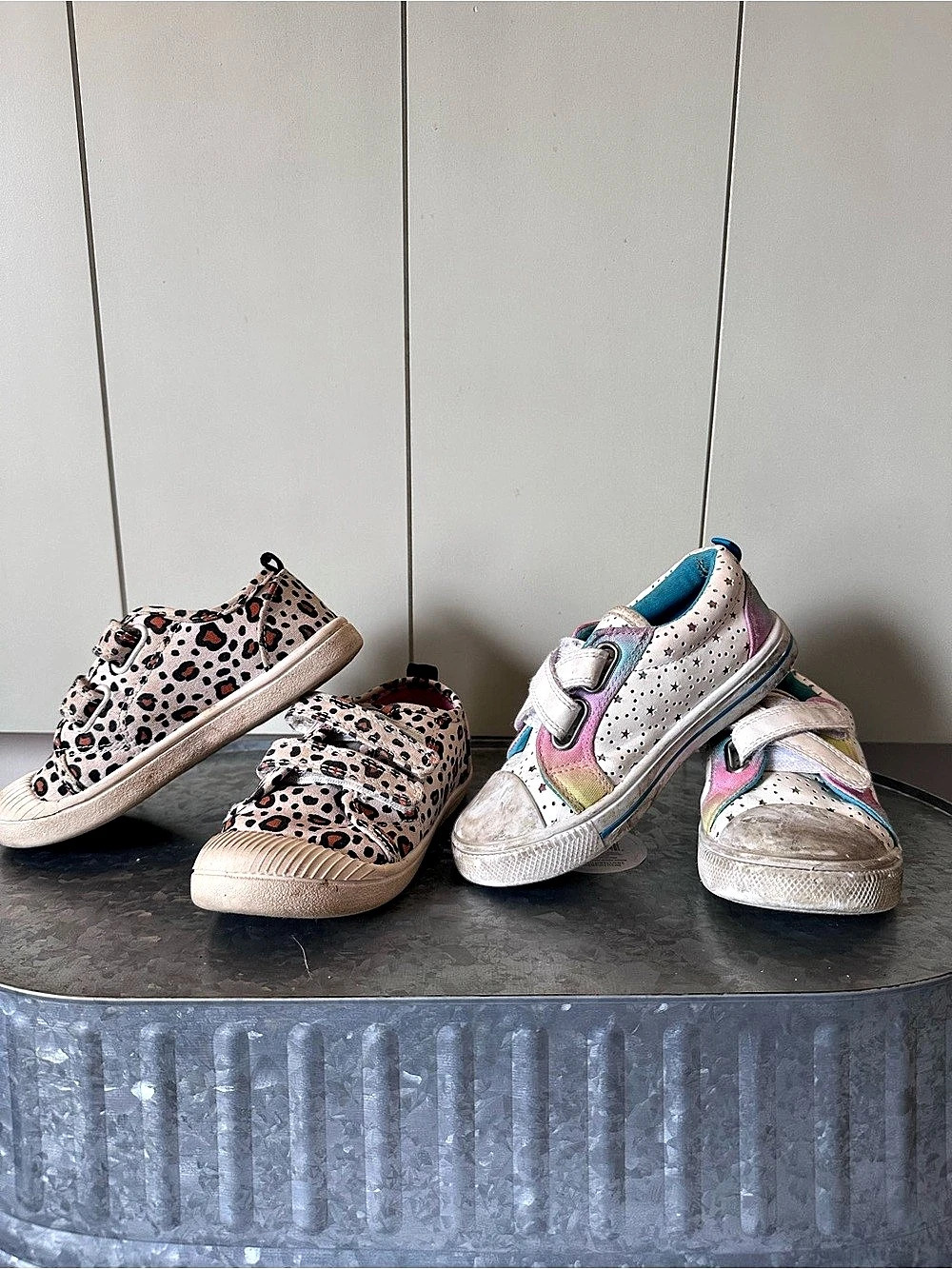 Cat & Jack Parker Toddler Sneakers Girls US 10 Pink & Blue